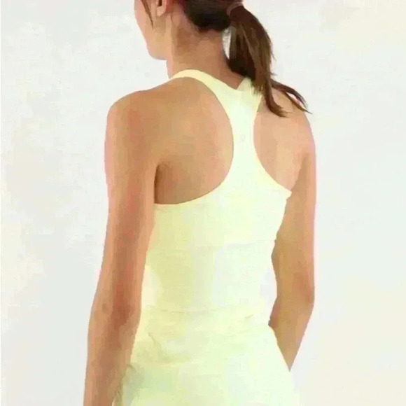 Lululemon Cool Racerback
Slope Stripe Polar  Cream Clarity Yellow - Picture 2 of 4